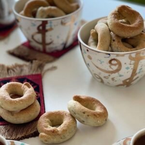 Kaaek Circle ( Free Sugar) ● 500 grams   كعك اساور التمر بدون سكر