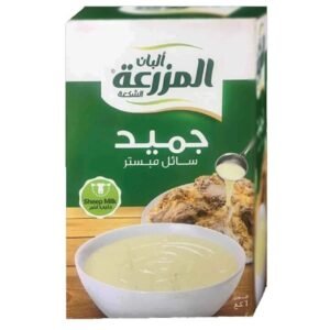 Jameed Pasteurized Liquid (Mazraa Dairy) ● 1 kg 
جميد سائل مبستر (البان المزرعة الشكعة)