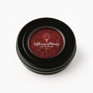 Super Negin Saffron “ Ruby” ●  1 gram - Decorative Metal Tin
زعفران