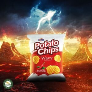 Potato Chips Chili Flavour ●40 G
شيبس بطاطا بطعم الفلفل الحار