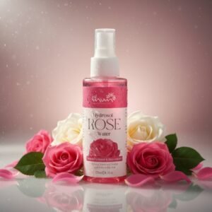 Hydrosol Rose Water ●120 mL. 
تونيك ماء الورد طبيعي مقطر