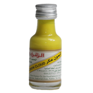 Al Zahra Lemon Cloud ● 30 mL.
اسانس ليمون عكر - الزهراء