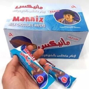 Mannix. Milk Chocolate Wafers ● 48 Pecies 
 مانيكس ويفر مغطس بالشوكولاته