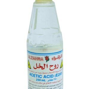 ACETIC ACID (E260) ● 250 mL.
روح الخل