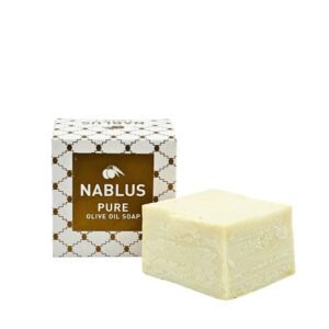 Nablus Soap Natural Vegan Palestinian Pure Olive Oil (Fragrance-Free Soap)