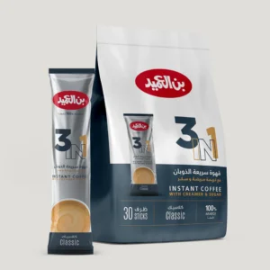AL AMEED 3 IN 1 INSTANT COFFEE (30 SACHET) 

قهوة سريعة الذوبان مع كريمة مبيضة و سكر