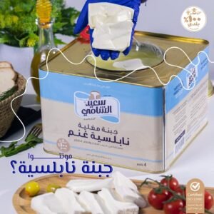 Saeed Al- Shami Nabulsi Cheese   جبنة غنم نابلسية سعيد الشامي
