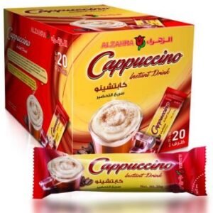 AL ZAHRA CAPPUCCINO (Instant Drink) ● 30 grams 

كابتشينو سريع التحضير اصابع