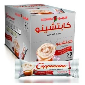 AL ZAHRA CAPPUCCINO ( Instant Drink Without SUGAR) ● 18 grams

 كابتشينو بدون سكر سريع التحضير اصابع