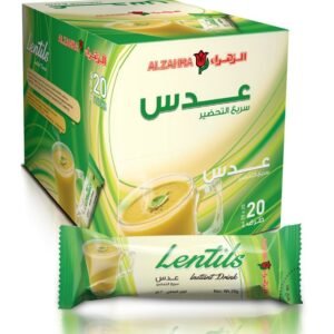 AL ZAHRA Lentils Instant Drink Sticks● 20g 

  عدس سريع التحضير اصابع