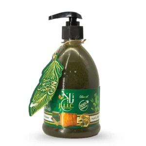 liquid laurel soap 500 mL. صابون غار سائل للجسم و اليدين (مصنوع من مستخلصات وزيوت طبيعية)