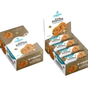 Barazek with Pistachio Qabalan    برازق بالفستق الحلبي مخابز قبلان
