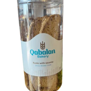 كعك قرشلة بالسمسم(النكهة الأصلية المميزة) مخابز قبلان 450 غرام